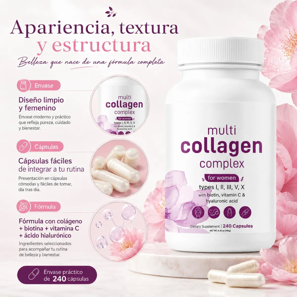 Multicolageno Complex 240 Capsulas
