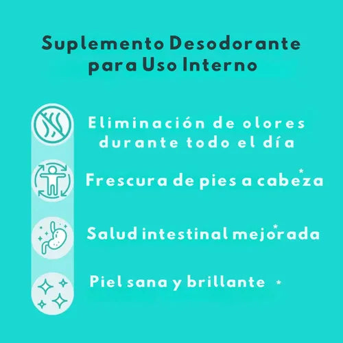 Deos Suplemento Elimina Mal Olor 30 Caps
