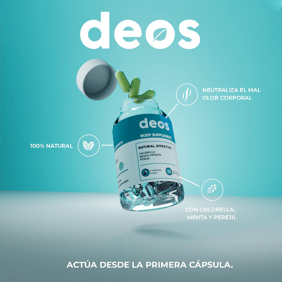 Deos Suplemento Elimina Mal Olor 30 Caps